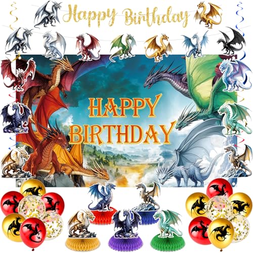 Dragon Birthday Party Supplies
