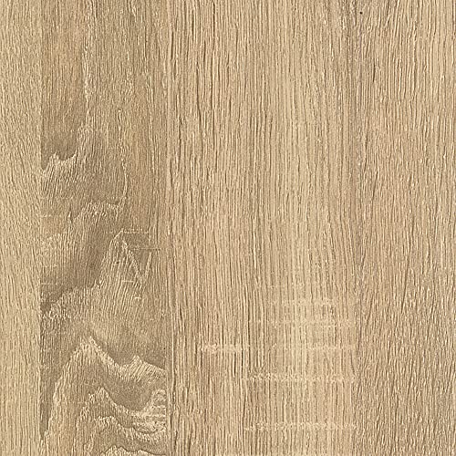 Dimex Film autocollant laminé CHÊNE MOYEN pour meubles en bois, cuisine, porte, table, mur - PVC Adhésif Film - Largeur du rouleau: 90 cm