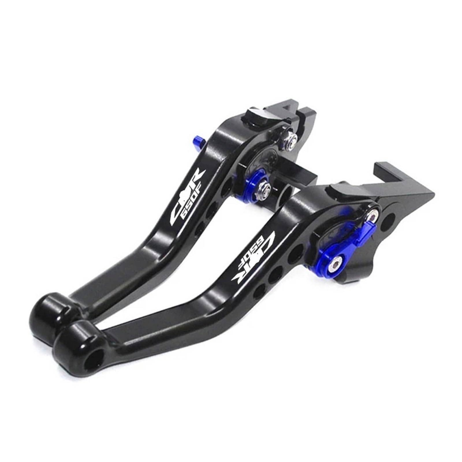 Wkdyriwo Black2 For Hon&Da Cbr650f 2014-2018 Cbr 650F Motorcycle Short Brake Clutch Lever Aluminum Cnc Adjustable Motorbike Motorcycle Brake Clutch Levers