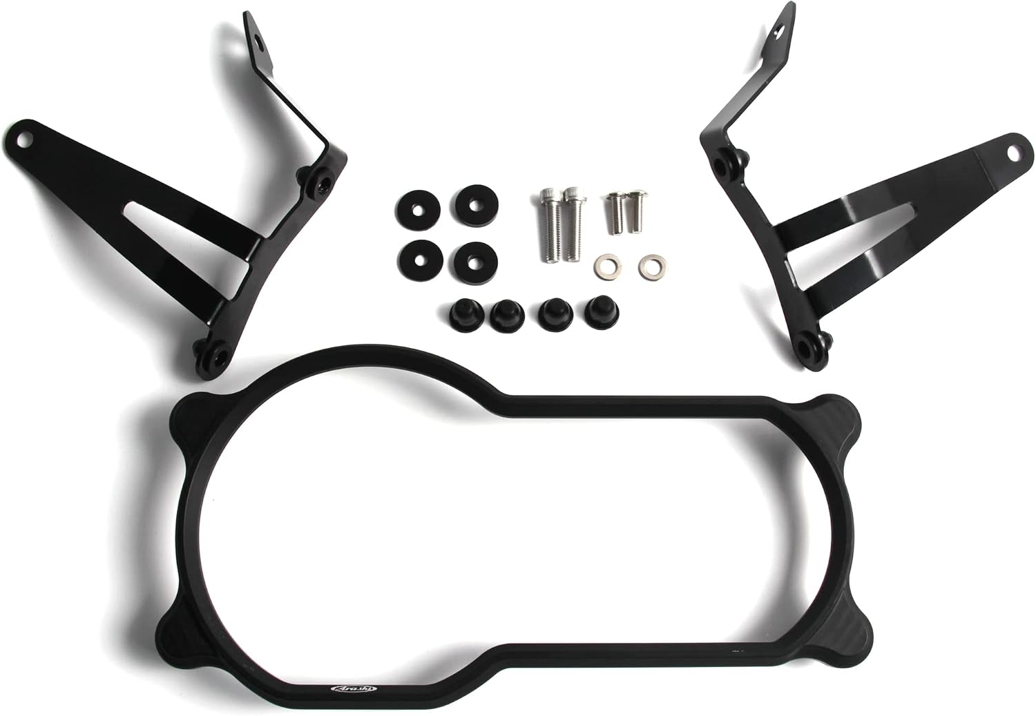 Arashi Black Headlight Protector Cover Guard for BMW R1250GS 2019-2024 LC & ADV Include, R1200GS 2013-2018 LC Include, Motorcycle Accessories Parts