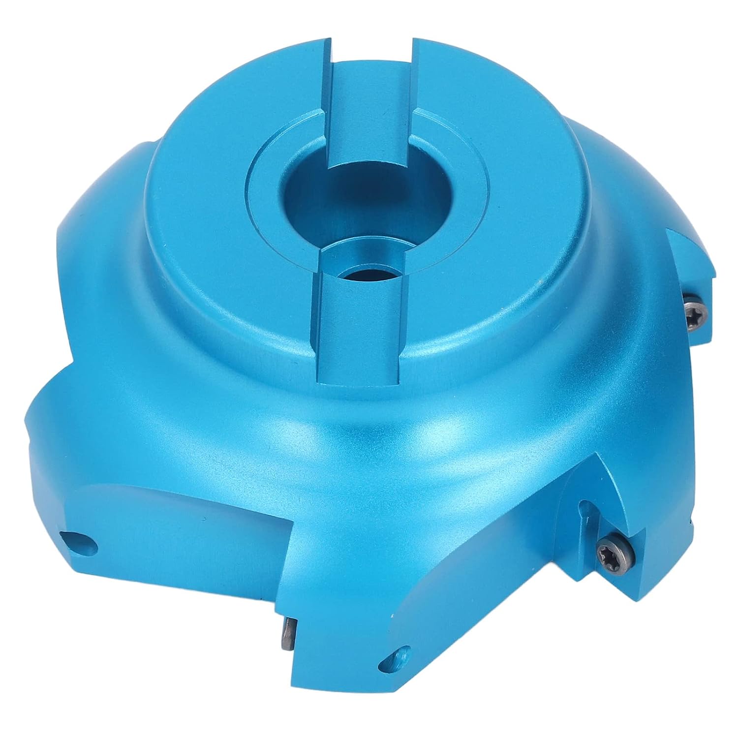 Face Milling Cutter Set, Sturdy Aluminum Alloy Construction, Heat and Oxidation Resistant Coating, Advanced Helical Design, CNC Metalworking Tool for Professionals