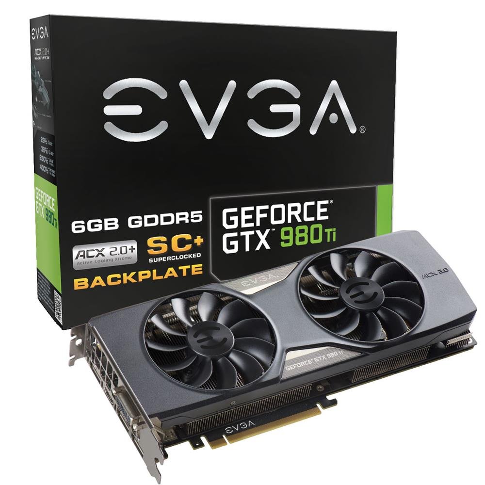 EVGA グラフィックカード GeForce GTX980Ti Amazon.com: eVGA Video Card 06G-P4-4995-KR GTX 980 Ti SC+ ACX2.0+