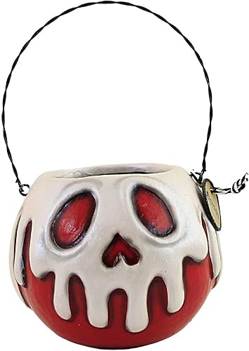 Miniatura 1 de Bethany Lowe Manzana roja pequeña con cubo de veneno blanco, LA1390