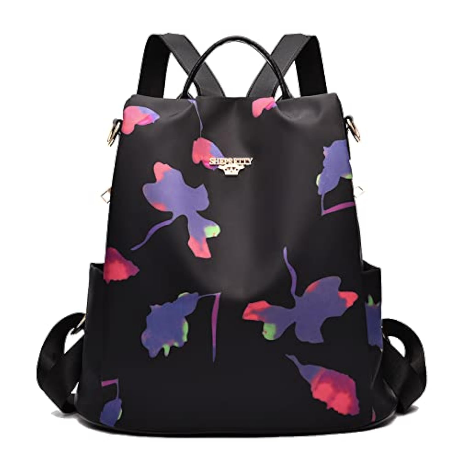 shepretty Zaino Donna Borsa Tracolla Zainetto impermeabile.