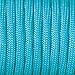 Produktbild efco Paracord Seil Mischgewebe, Polyester, Türkis, 2 mm x 4 m