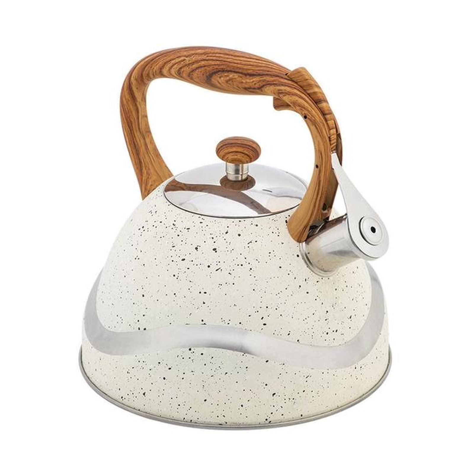 Czajnik 3,5 l ze stali nierdzewnej gwiżdżący czajniczek do herbaty czajnik czajnik z żaroodpornym uchwytem kuchenka gazowa, kuchenka indukcyjna, czajnik elektryczny