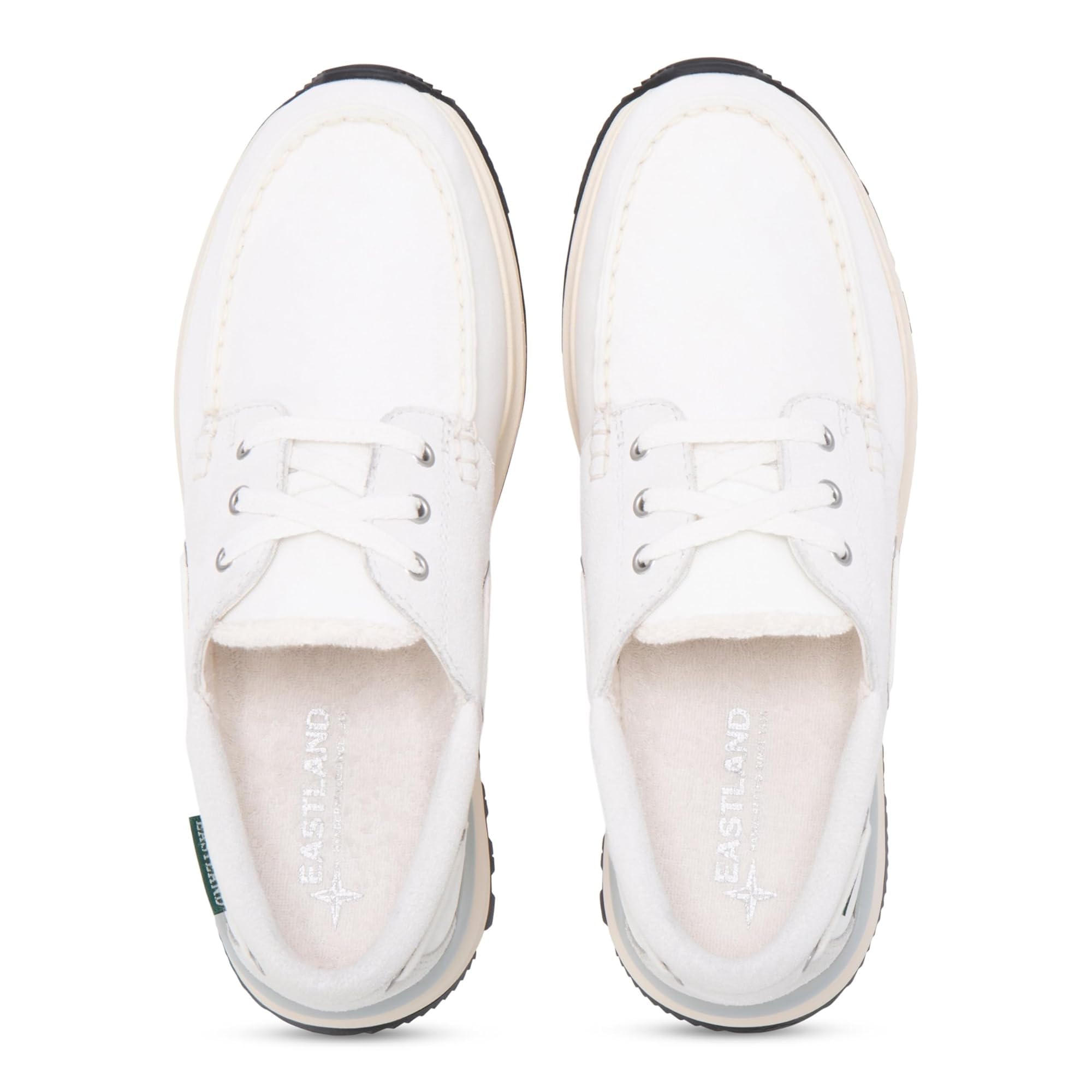 Eastland 1955 Edition Women's LEAP Trainer Sneaker, White, 9.5