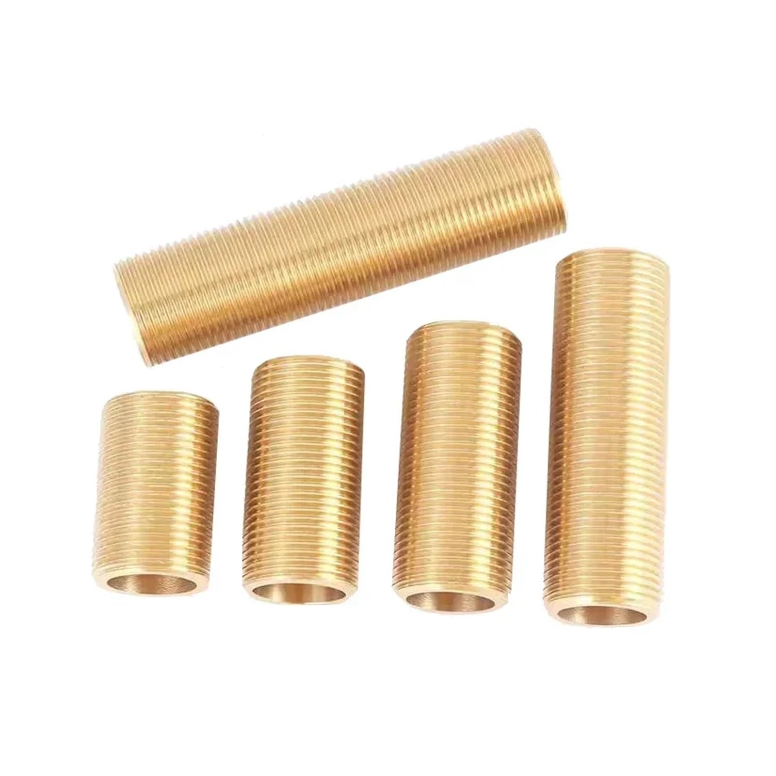 Machón de latón roscado BSP con rosca macho larga de longitud extendida 32x20mm para fontanería