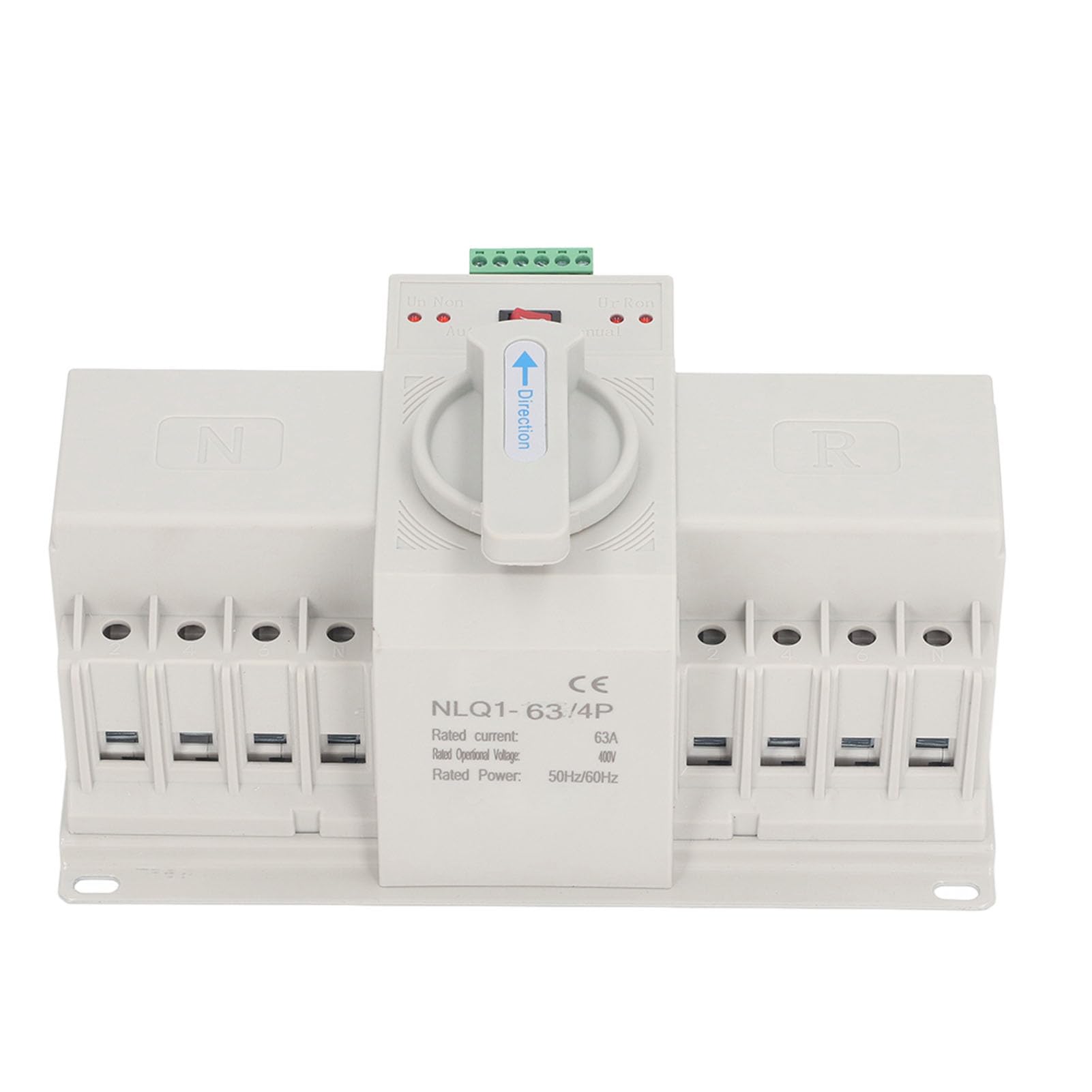 Interruptor de Transferencia Automática de Doble Potencia, Interruptor de Transferencia Automática de Doble Potencia de 400V, Botón de Operación Manual, Protección Múltiple,