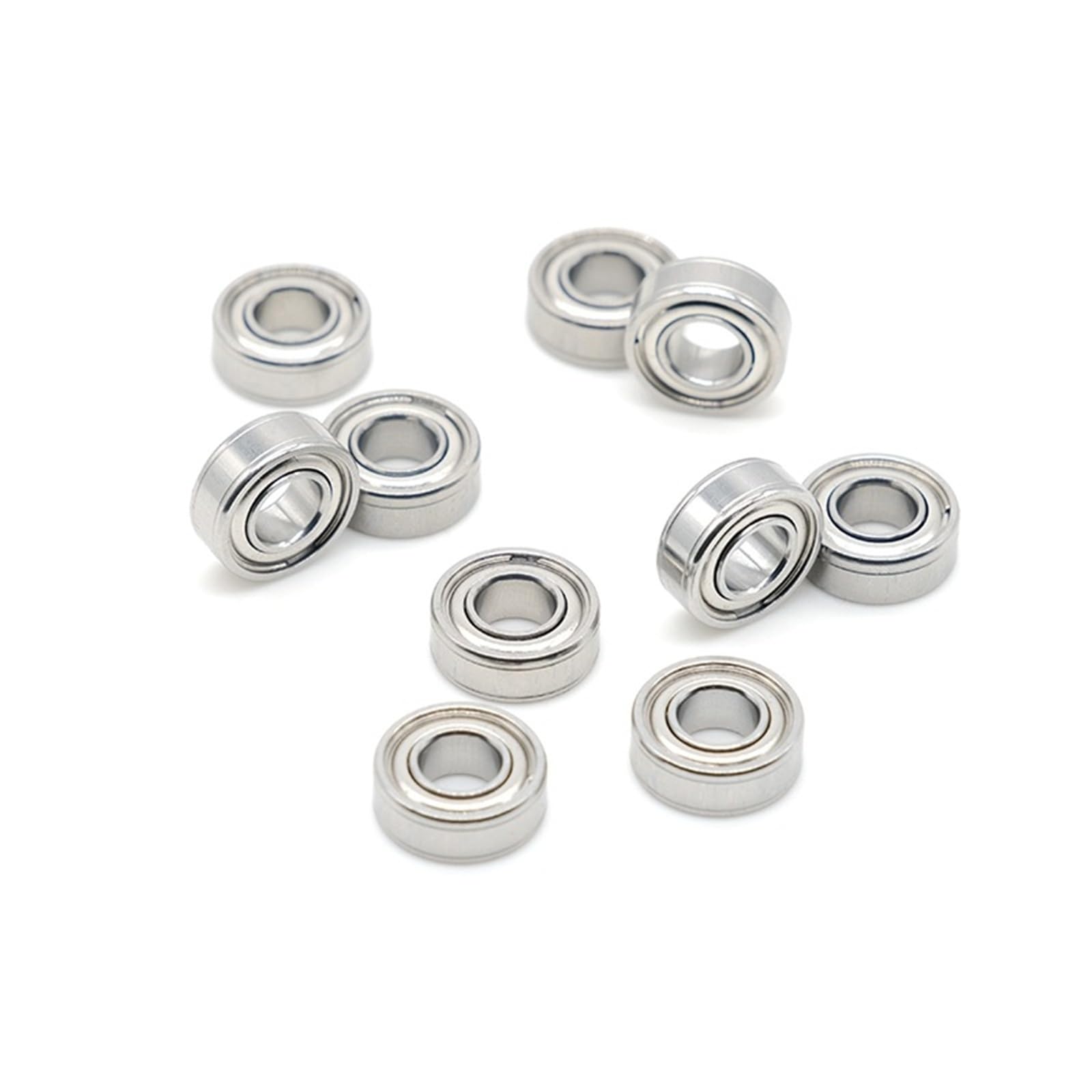 Łożyska 10 szt. Kołowrotek wędkarski SMR115ZZ ze stali nierdzewnej 5 x 11 x 4 mm