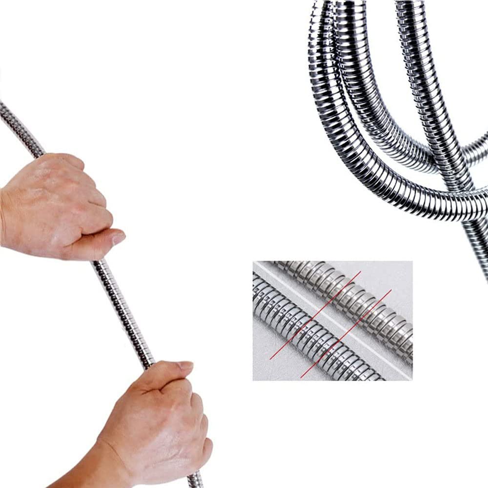 Flexible De Douche Universel,Flexible De Douche, Tuyau De Douche En Acier Inoxydable, Raccord