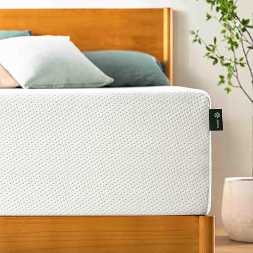 Miniatura 25 de ZINUS - Colchón de espuma viscoelástica de té verde, sin fibra de vidrio, sensación firme media, certificado CertiPUR-US, 12 pulgadas, king, nueva