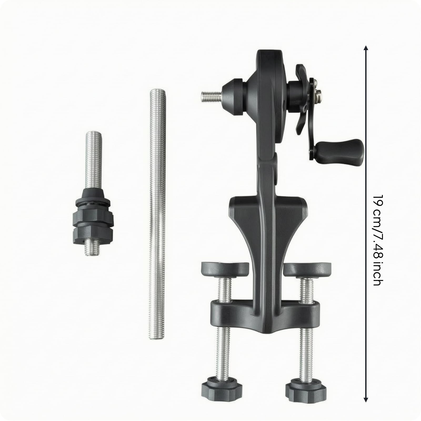 vanador Linea Pesca con Estructura Metalica y Perilla Ajuste para Carrete con Resistencia Regulable Acuado para Preparacion Pesca en Mesa, style to 2