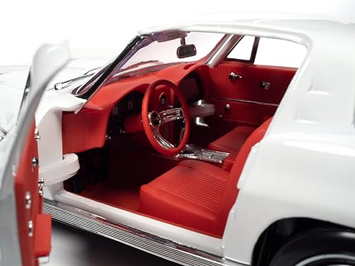 Miniatura 5 de American Muscle 1963 Chevrolet Corvette Coupe (MCACN) Escala 1:18 Diecast