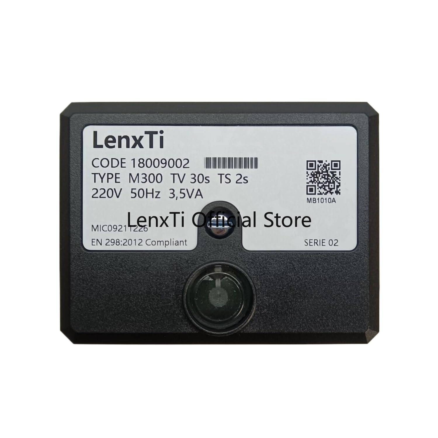 LenxTi M300 18009002 Boîtier de commande de brûleur pour brûleurs à courant d'air forcé pour gaz et huile carburant