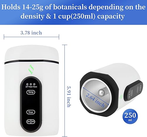 Miniatura 3 de Elemax descarboxilador, descarbotizador e infusor con modo de calefacción central para hacer mantequilla, aceite y tintura