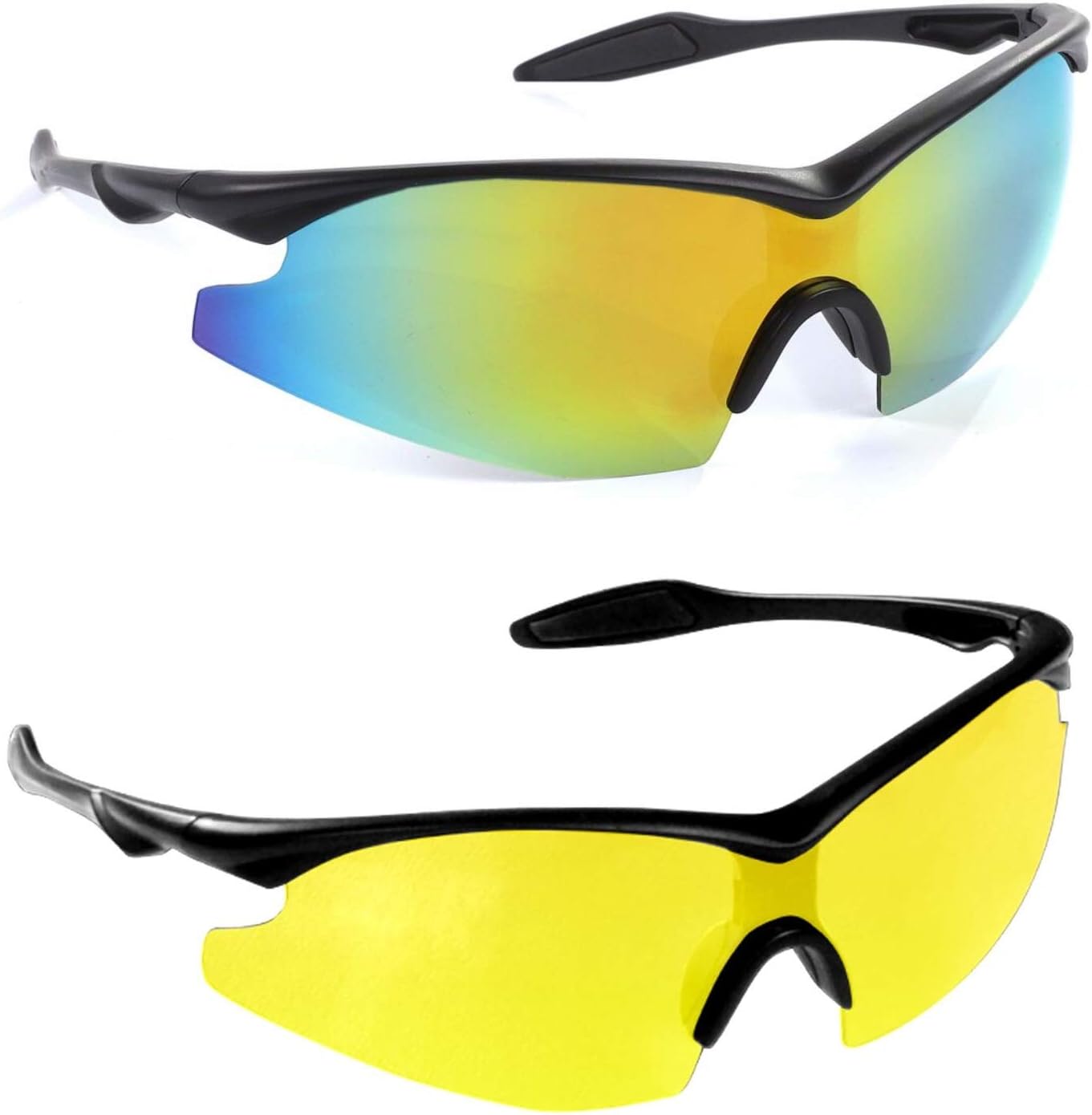 Bell+Howell Tac Glasses + Nightvision Sun Glasses Polarized, Sports Eyewear As Seen On TV