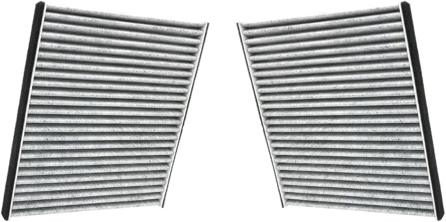 Automotive Parts Car Air Conditioning Filter Activated Carbon for Toyota Sienna CE 2004-2010 CF9846A/63210-AG000/63210-AG001/72880-AG00A(2PCS)