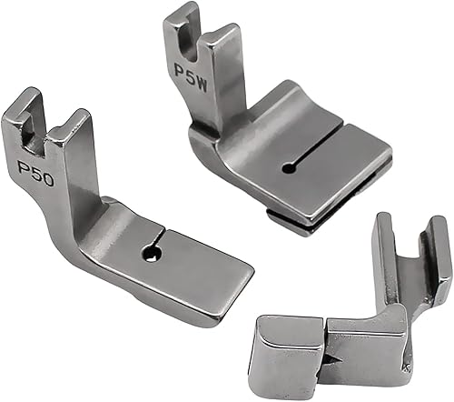 Miniatura 4 de 3PCS Recolección PlisadoFruncido Presser Pie #P5 P50 P5W para Máquina de Coser Industrial JUKI Brother