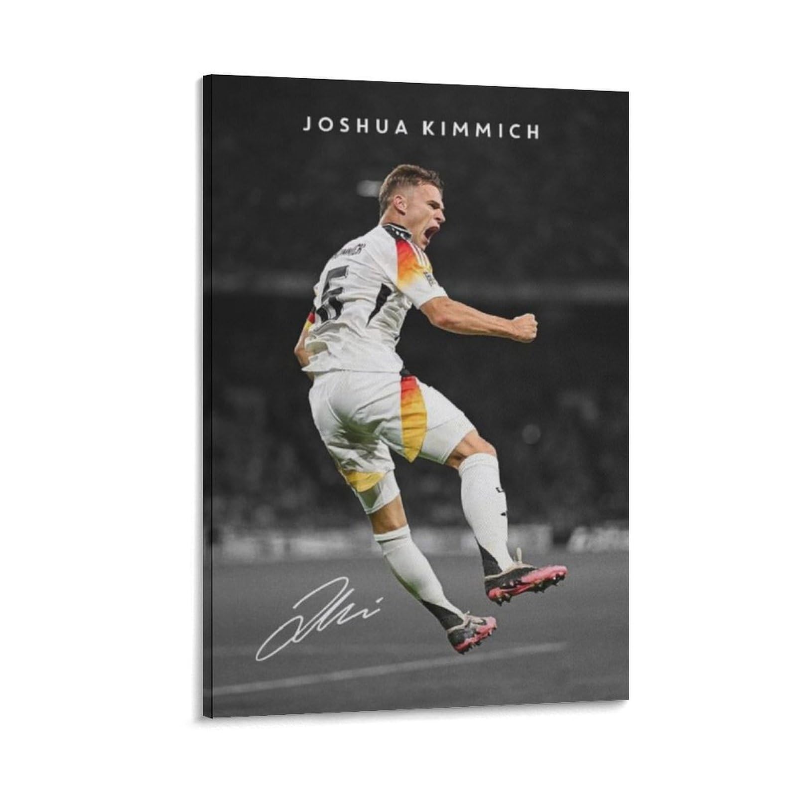 FCOIN Joshua Kimmich Canvas Poster Canvas Painting Poster Wall Art Decorative Picture Prints Modern Decor 08x12inch(20x30cm)