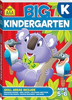 Paperback School Zone Big Kindergarten Workbook Book