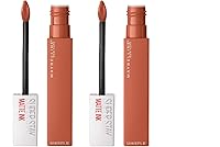 Vista 39 de Maybelline Super Stay Matte Ink Liquid Lip Color, colección de labiales Moodmakers, larga duración, maquillaje de labios a prueba de transferencia
