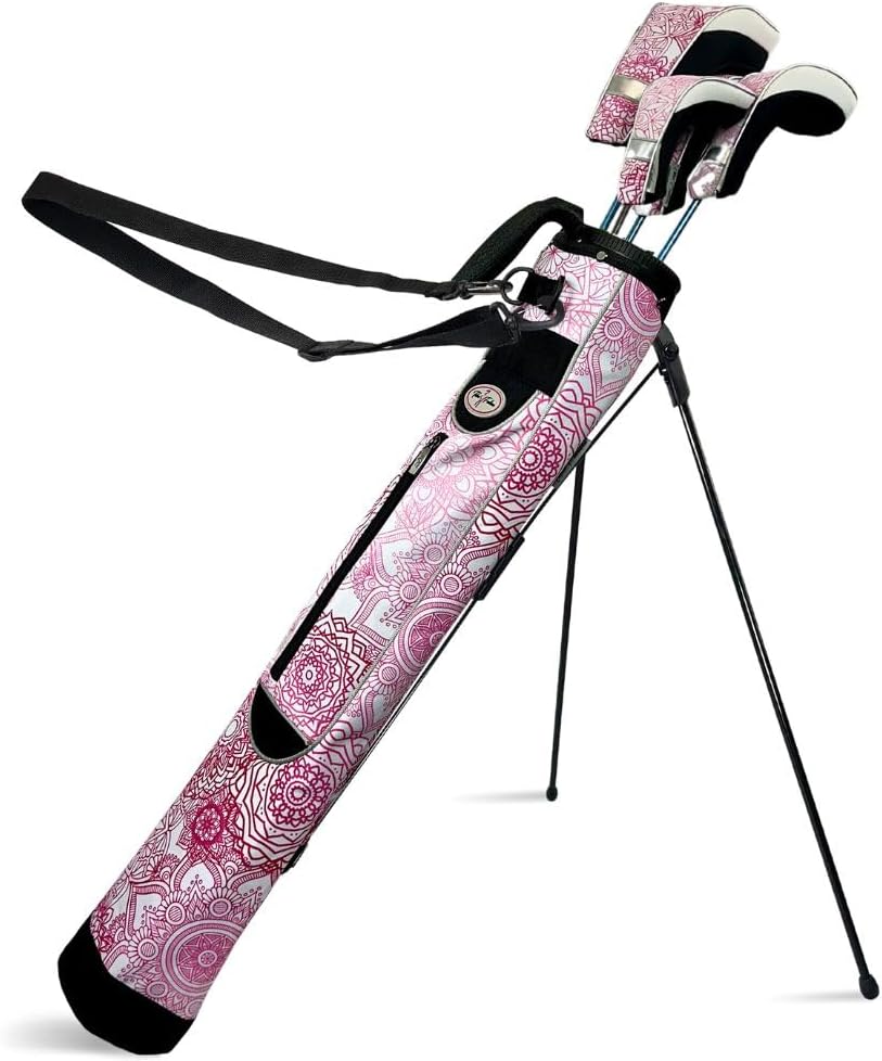 Taboo Fashion Sunday Golf Bags for Women - Lightweight Golf Range Bag with Self Flexing Stand and Shoulder Strap for Driving Range, Par 3 or Executive Course