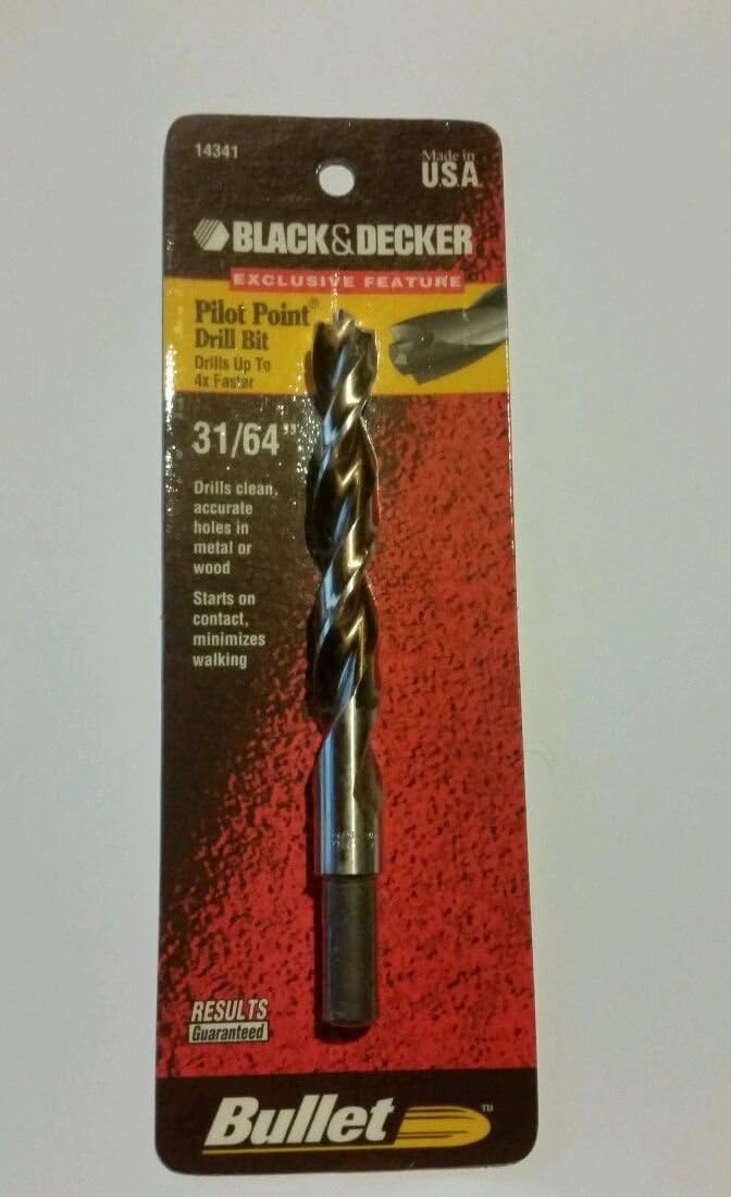 Black and Decker Bullet 14341 - Bala profesional de 31/64 pulgadas ...