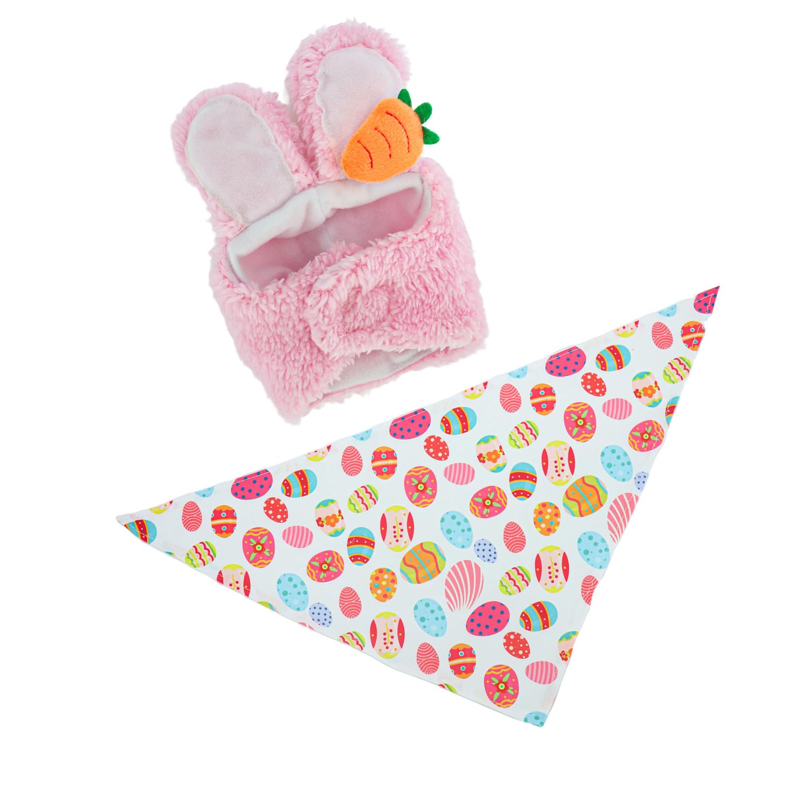 alloneslife Multipurpose Plush Geese Suit with Scarf Rabbits Hat for Easter Parties and Home Decor Multipurpose Plush Geese Suit with Scarf Rabbits Hat for Easter Parties and Home Decor