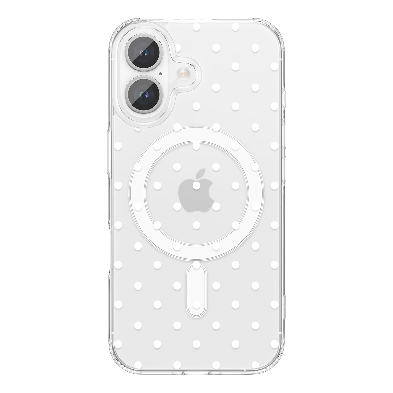 Coque iPhone 16 Plus esthétique rayée et transparente antichoc