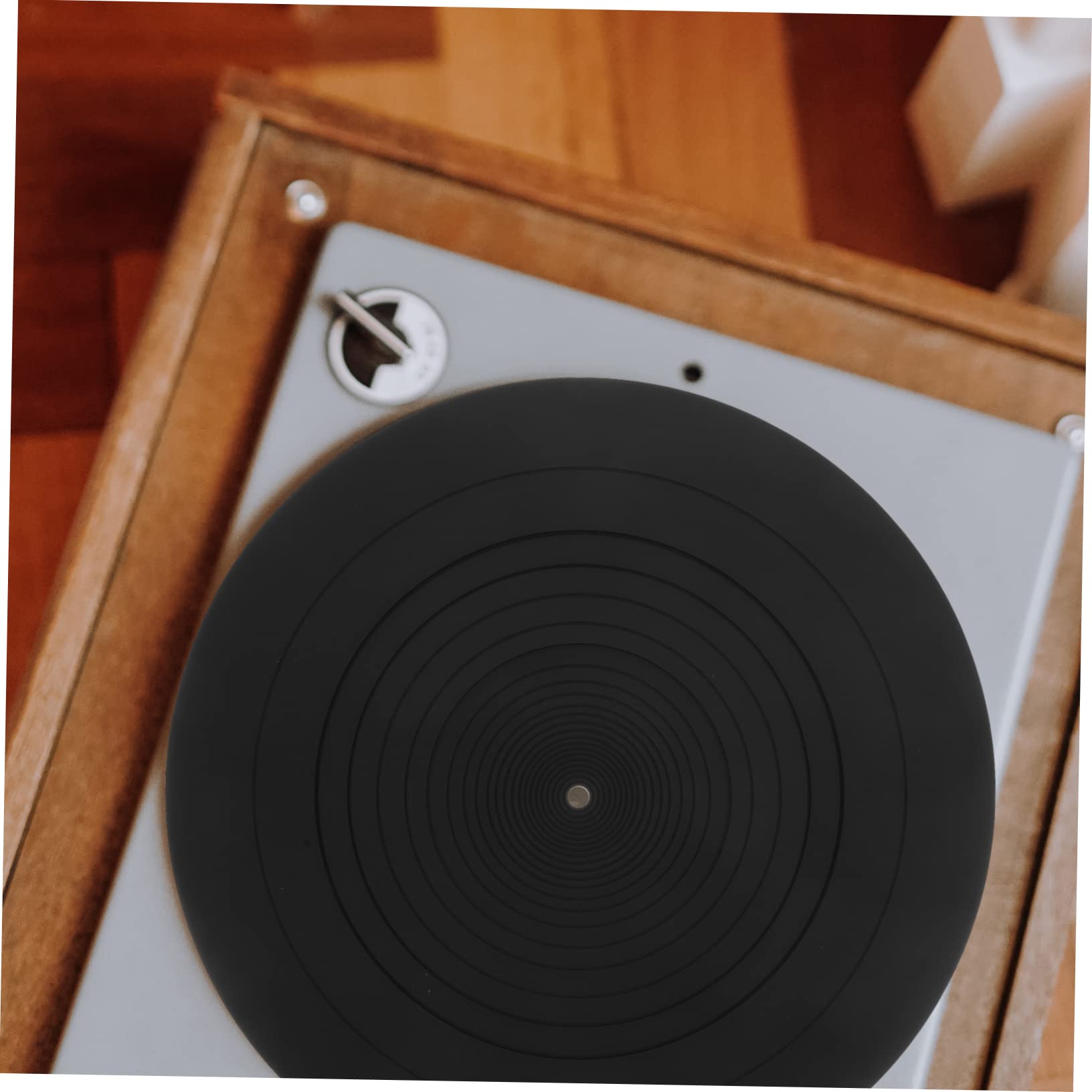 COSMEVIVI Silicone Record Mat for Turntable Vinyl Record Player Pad Anti-shaking Long-lasting
