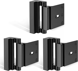 HIMOMO 3Pack Door Locks Latch Deadbolt Lock Safety Locks Door Alarms for Kids Safety Door Safety Lock Home Security Bedroom Door Lock Toddler Door Lock Portable Child Locks for Home Safety & Privacy