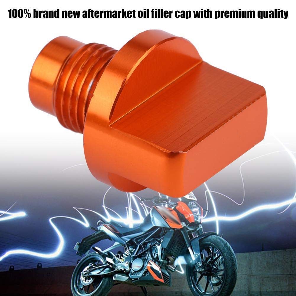 KSTE Motociclo Accessori CNC Tappo Olio for Duke 125/200/390 RC 125/200/390 Tutti Gli Anni