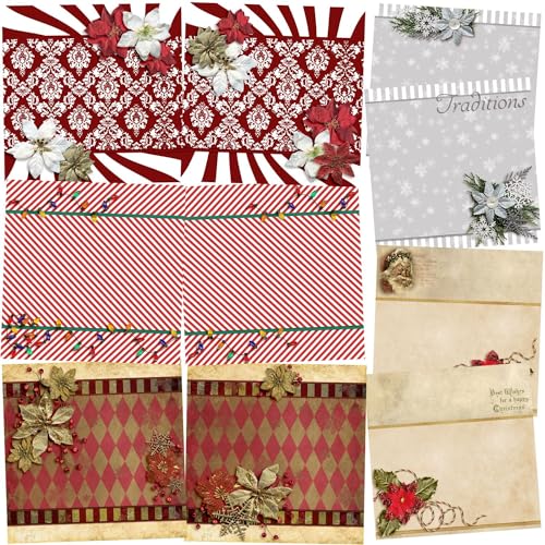 Spirit of Christmas NPM Scrapbook Set - 5 Double Page