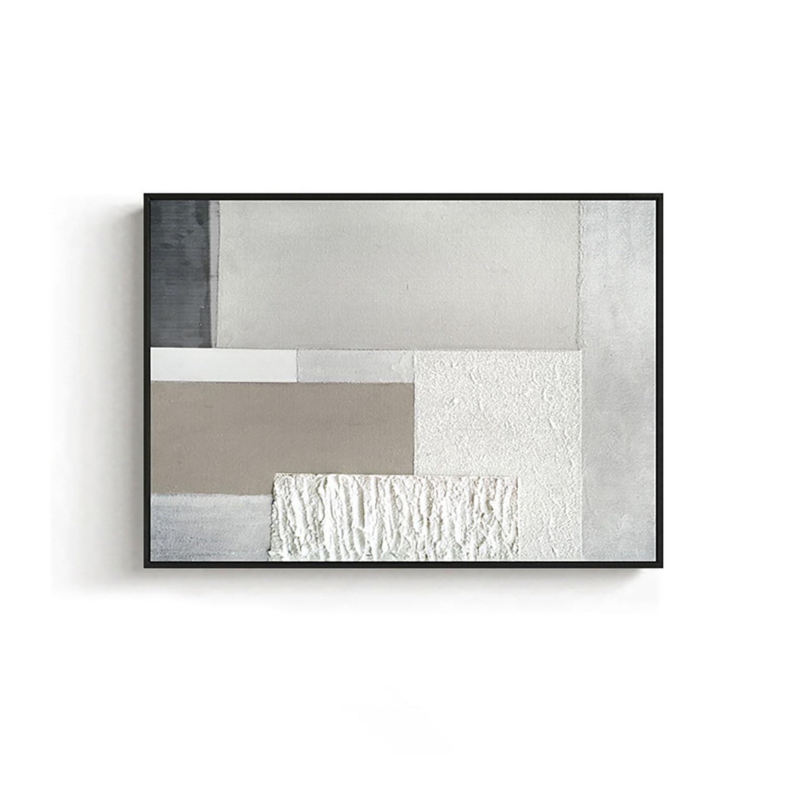 Couverture murale amovible pour boîte de compteur dans une entrée épurée