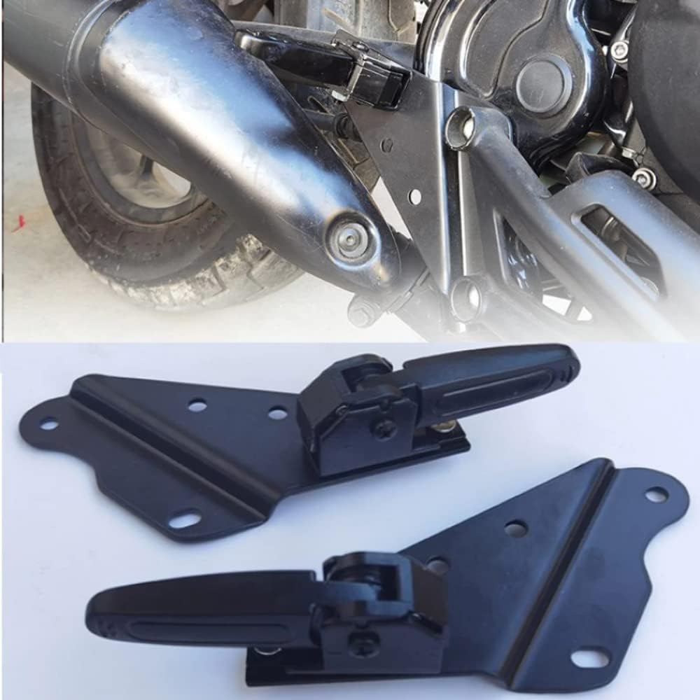 Rear Passenger Footrest Foot Pegs Forward Control Kit made For Honda REBEL 300 500 CM300 CM500 CMX300 CMX500 2017 2018 2019 2020 2021 2022 2023 2024 2025-present 17 18 19 20 21 22 23 24 25-newer