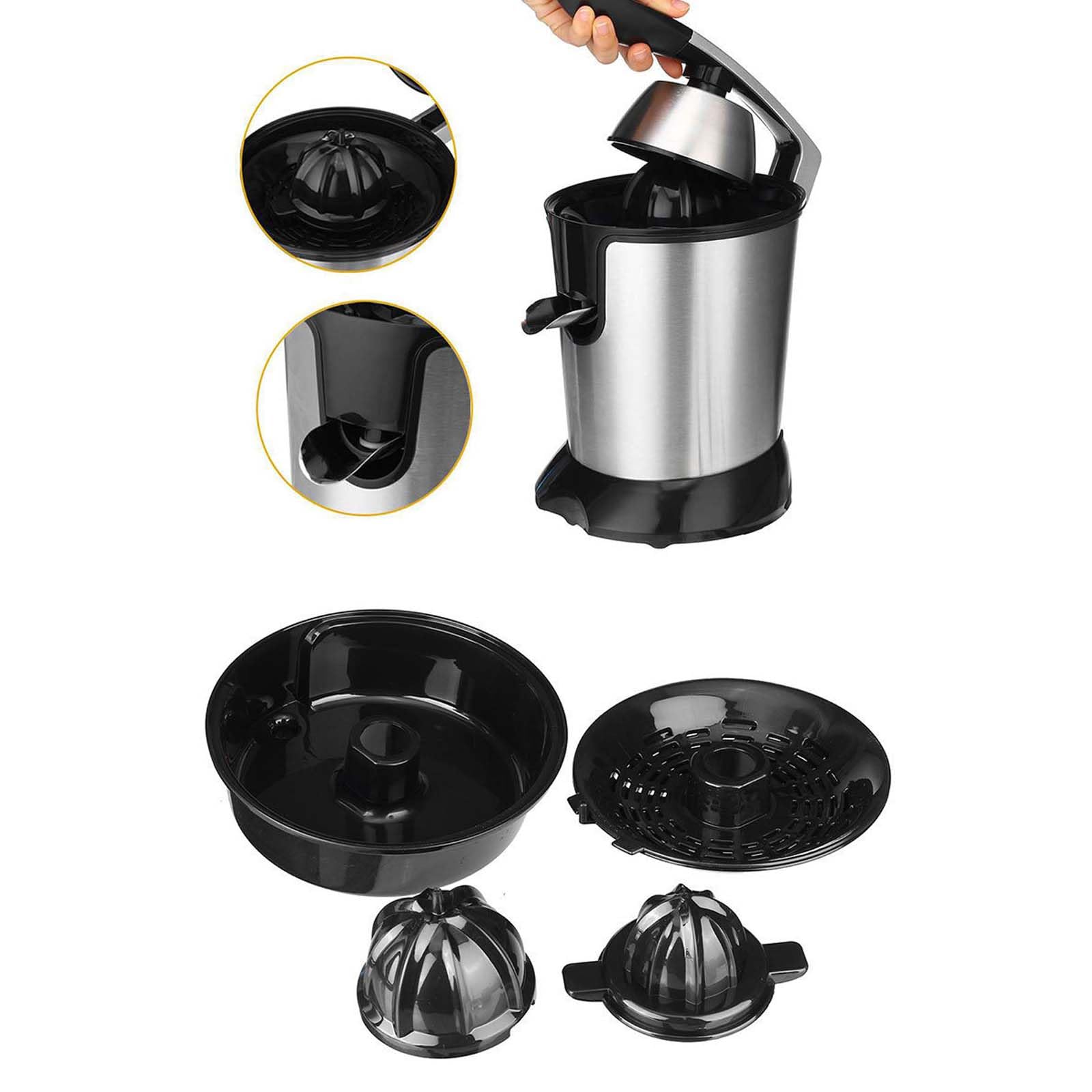 Spremitore per canna da zucchero, spremiagrumi elettrico per agrumi, spremiagrumi a masticazione automatica per frutta, spremiagrumi portatile in acciaio inossidabile per lime, pompelmo e li