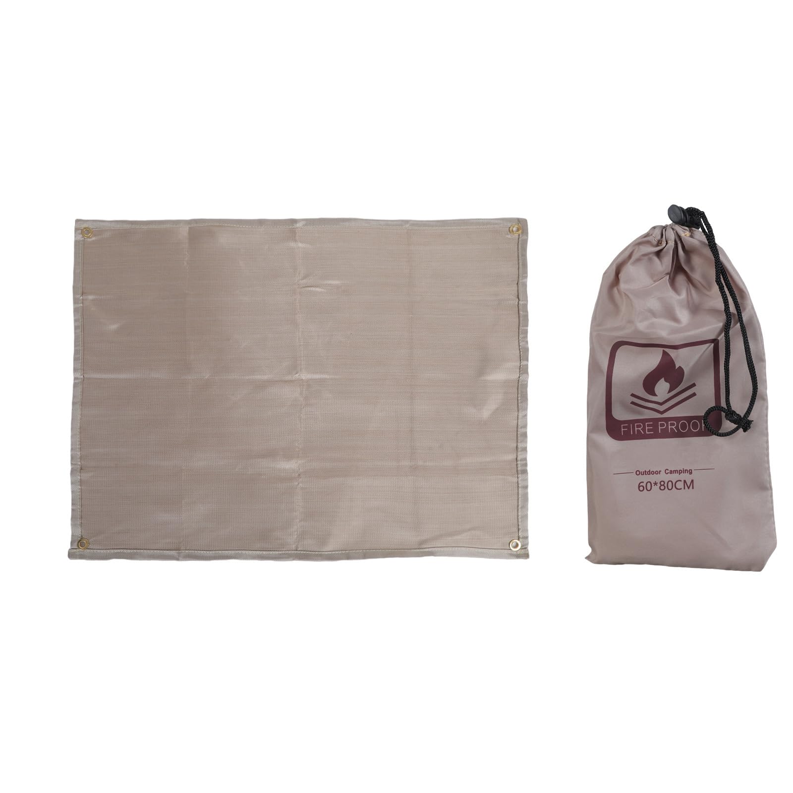 YROHGKPN Proof Barbecue Mat Practical Flame Retardant Insulation Pad Blanket for BBQ and Outdoor Backpacking Proof Mat