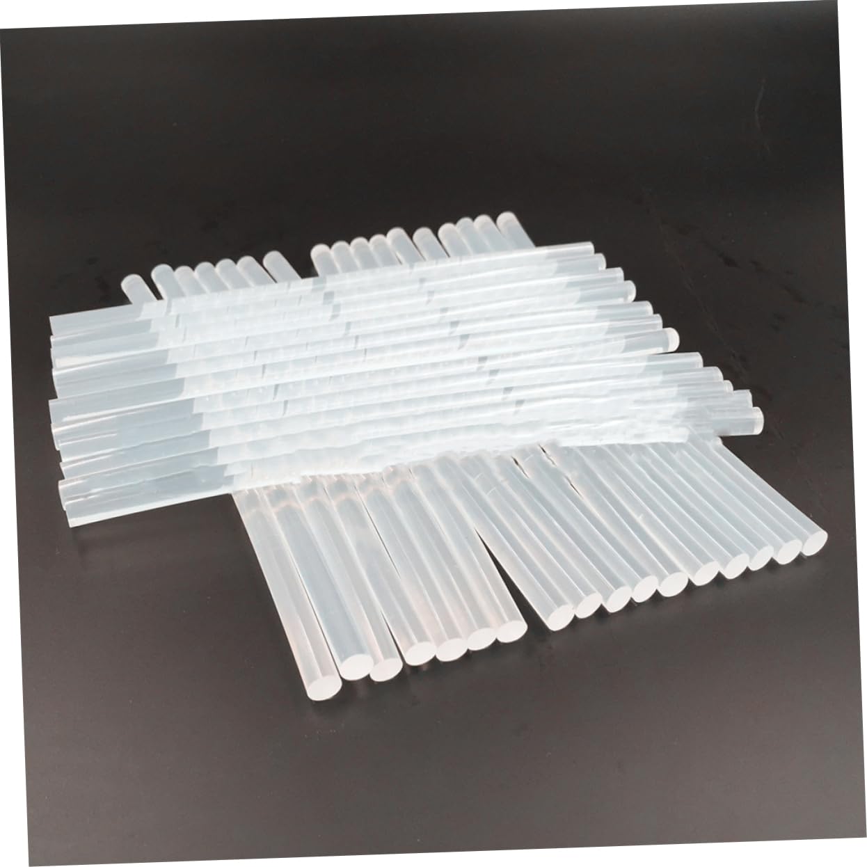 Uonlytech 100 Pièces Bâtons de Colle Thermofusible Transparente Écologique Flexibles et Adhésifs pour Bricolage Kit Diy Maison Bureau École