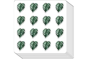 Monstera Leaf Planner Stickers: Adorn Your Days with Nature's Charm