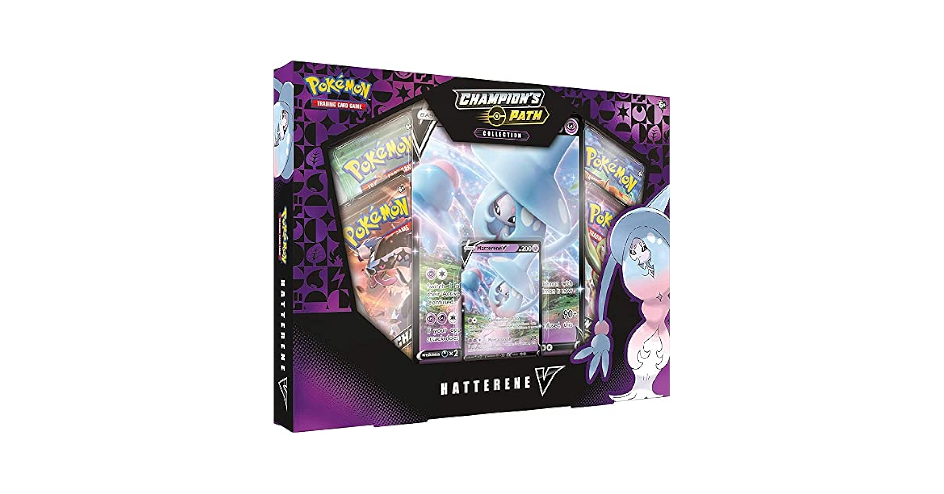 Amazon.com: Pokemon TCG: Champion's Path - Hatterene V
