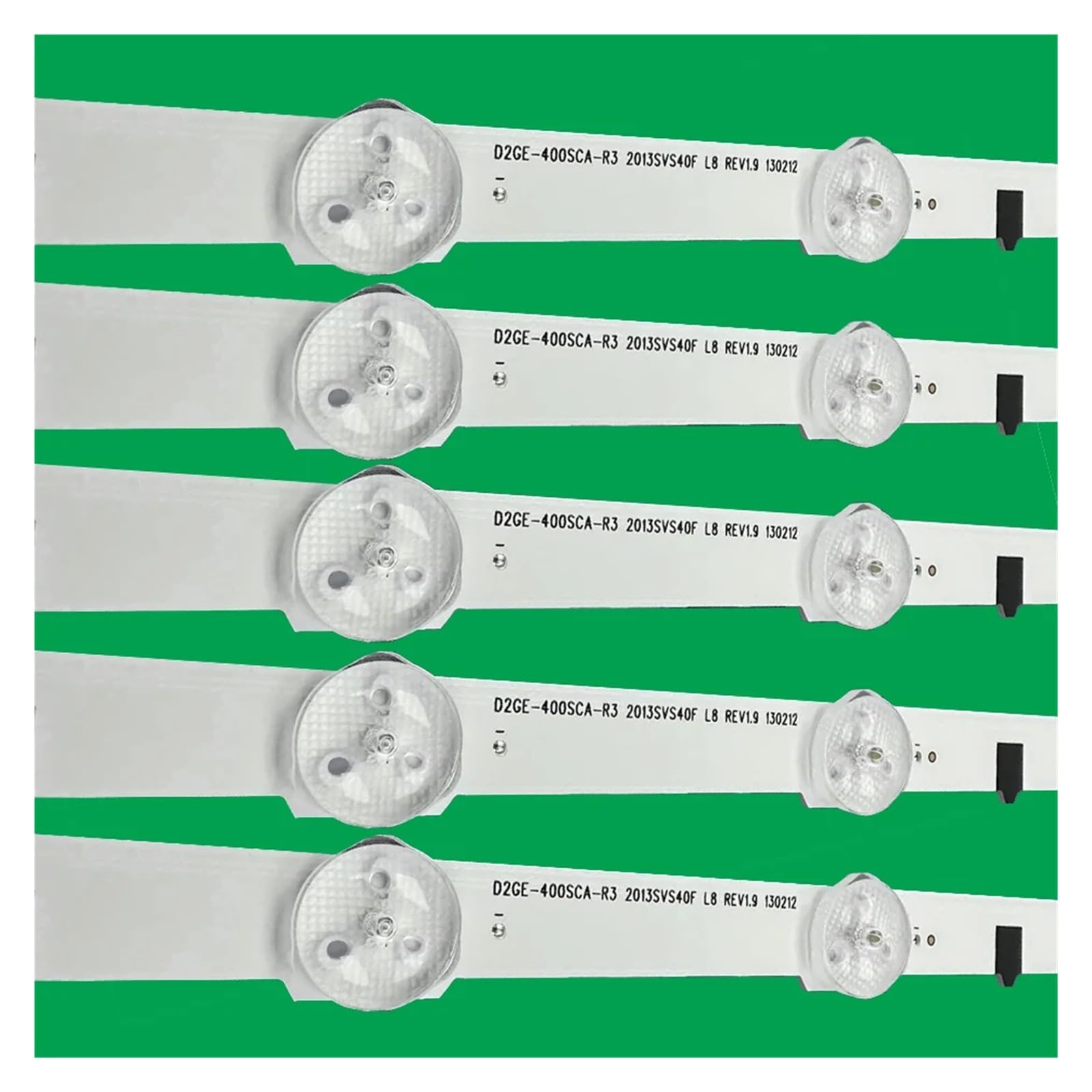 YUEZUYIOU LED Backlight Strip for UE40F5000 UE40F6170 UE40F6200 UE40F6270 UE40F6275 UE40F6320 UE40F6330AK UE40F6350AK UE40F5500AW UE40F5700AK CY-HF400BGLV2H