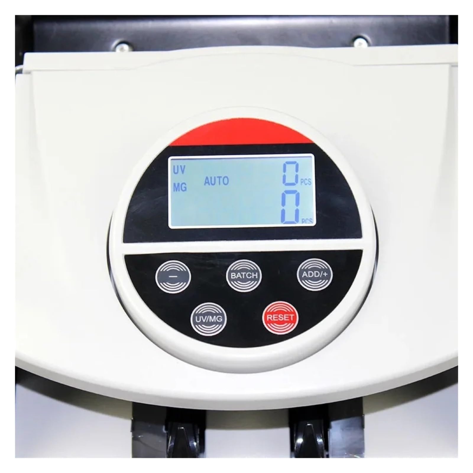 Máquina contadora de billetes papel y polímero, escáner detector falsos con detección magnética UV,Detección precisa