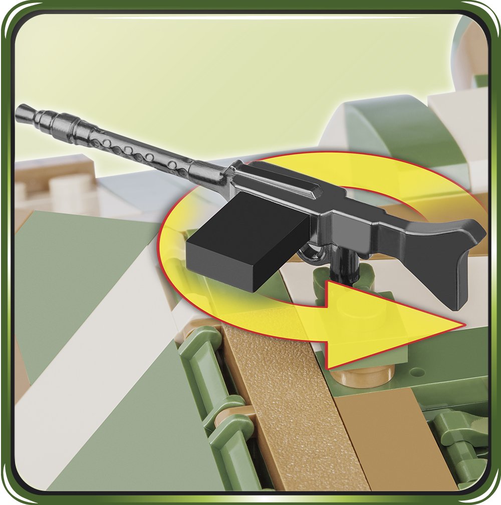 Cobi Historical Collection Jagdpanzer 38 Hetzer Tank | Desertcart Seychelles, image size:1000x1007