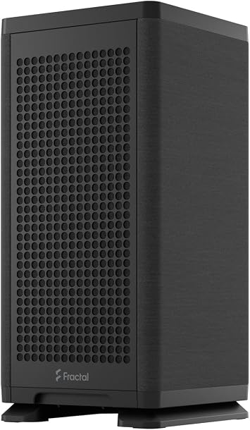 Fractal Design Mood Black with Fabric Exterior, Ultra-Compact Size, Mini-ITX PC Case, Black FD-C-MOD1N-02 CS8228