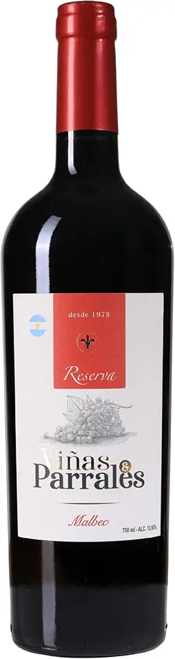 Viña Y Parrales, Vinho tinto, Malbec, Reserva, Argentino, Gran Estate, 750ml