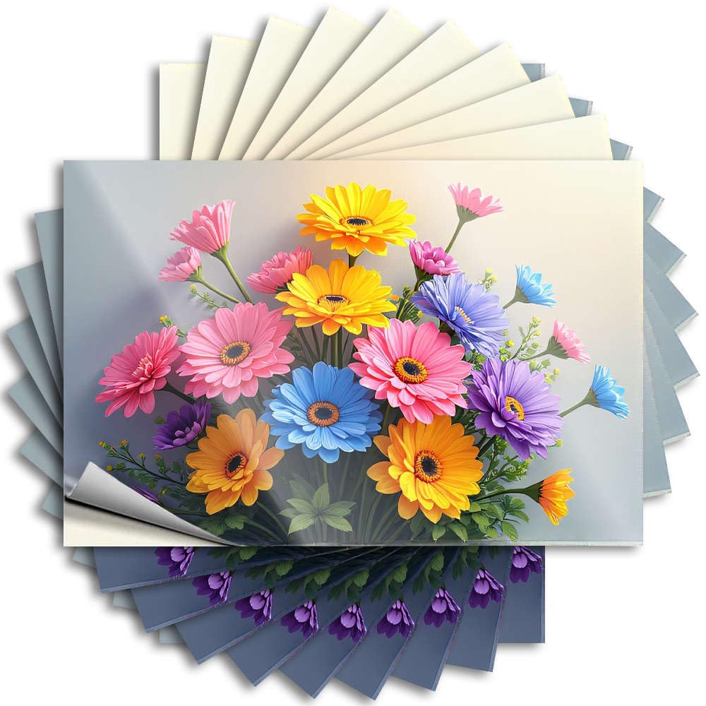Funky Tattoos, Backyard Decor Window A Vibrant Bouquet of Colorful Flowers. | Funny Quote Coffee Decals(8X12CM)