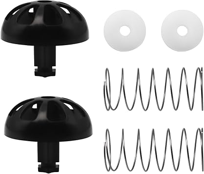 Coffee Machine Brewing Basket Bottom Spring Loaded Stopper Kits for Coffee Makers Brew Basket, Replacement for Mr. Coffee Hamilton Coffee Machine Accessory 990117900 9902375002 PC
