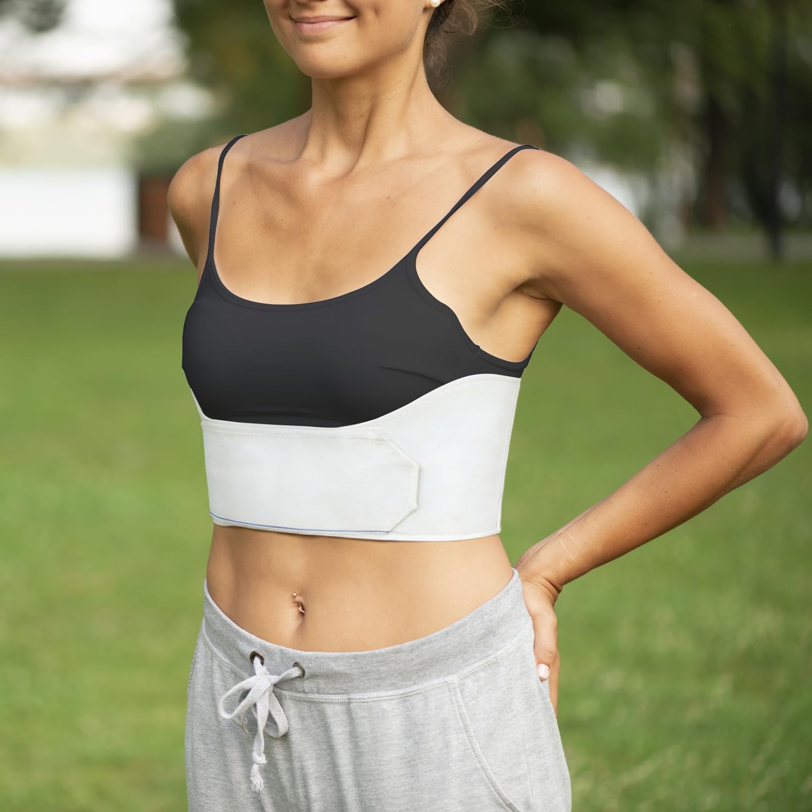 Rippe Brust Verletzung Bauch Binder Gürtel Brace Broken Compression Wrap Brace Brust Gürtel elastische Stützen für geknackt gequetscht, Intercostal Muskelbelastung
