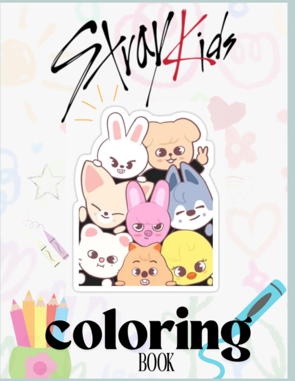 Stray Kids Coloring Book
